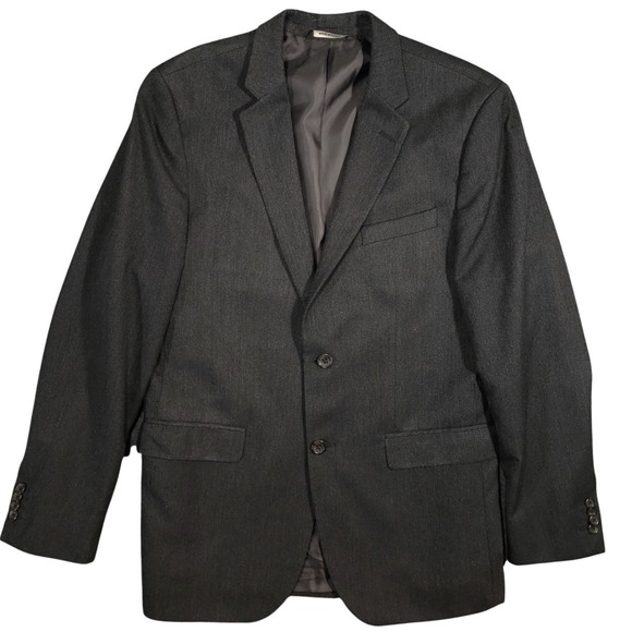 Banana Republic Other - Banana Republic Blazer Mens 42 Regular Charcoal Gray Tailored Slim Sport Coat